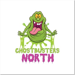 Ghostbusters North Slimer Posters and Art